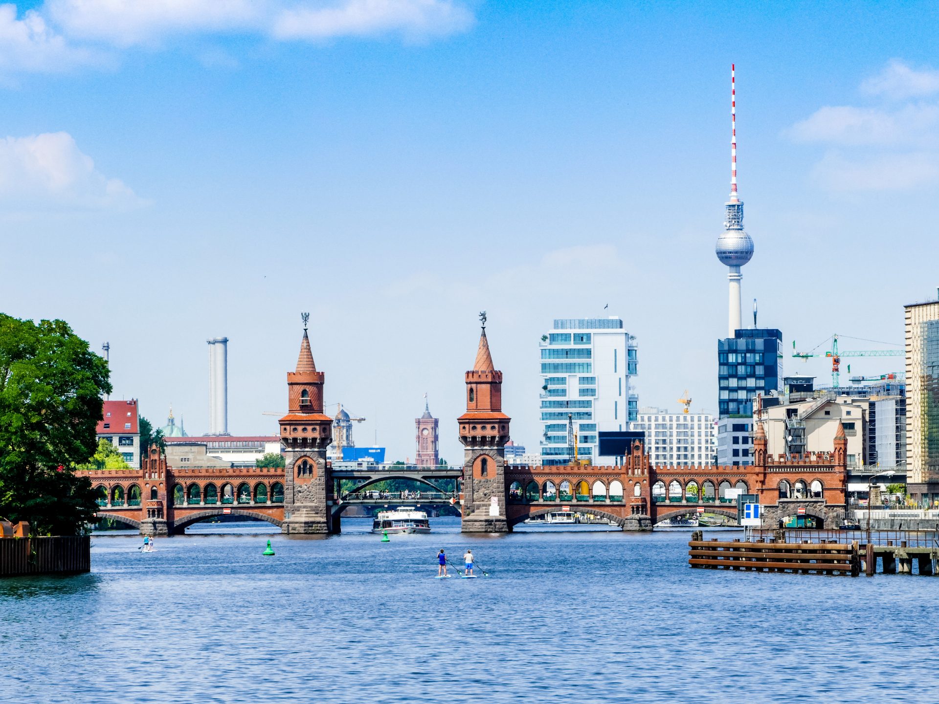 Blick auf Berlin