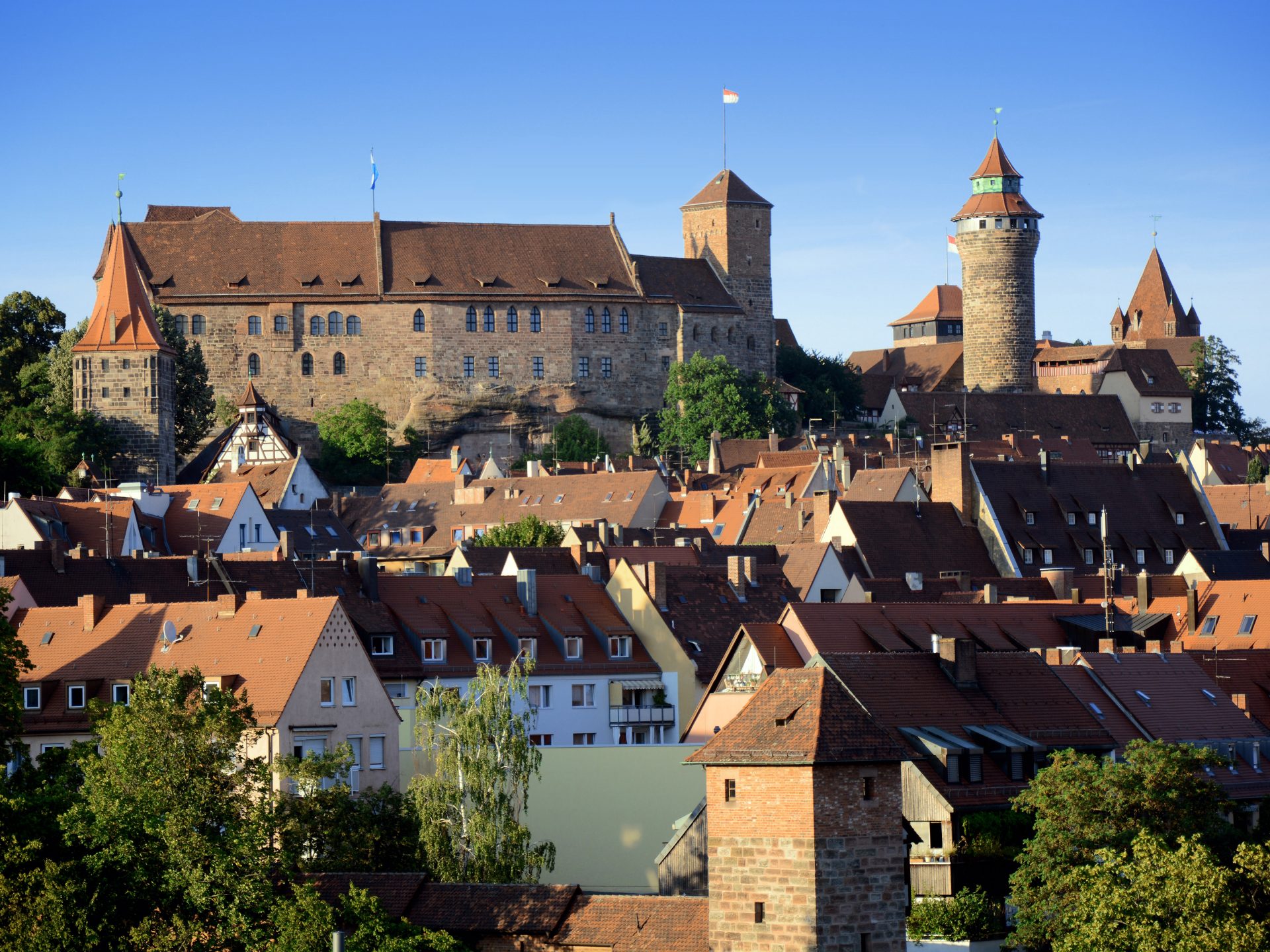 Nürnberg mit Burg