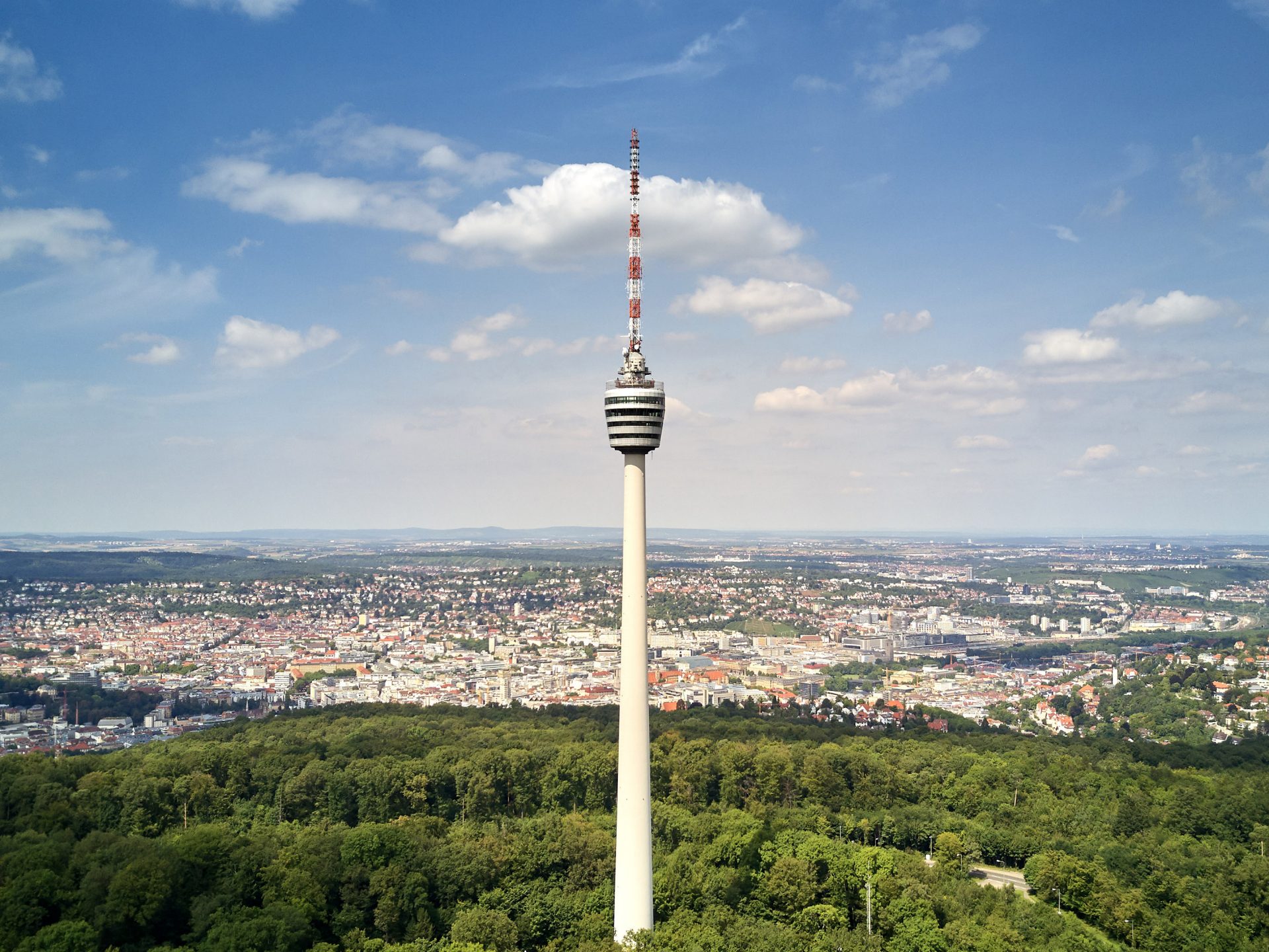 Stuttgart mit Fernsehturm