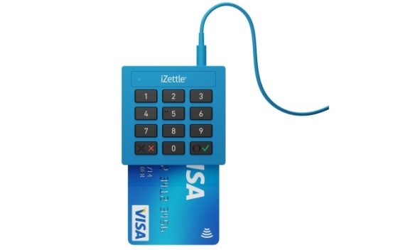 card reading machine iZettle